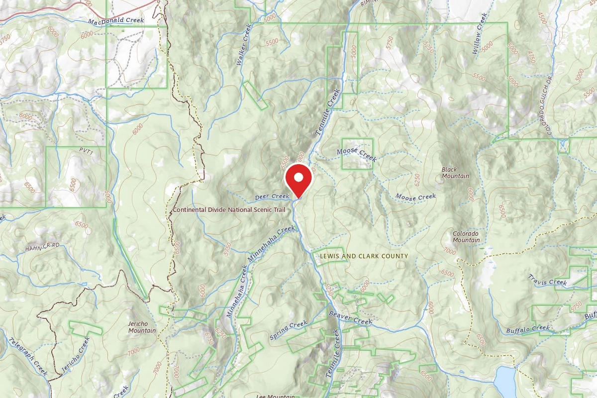 Helena-Lewis and Clark Dispersed Campsite 10MILE001B