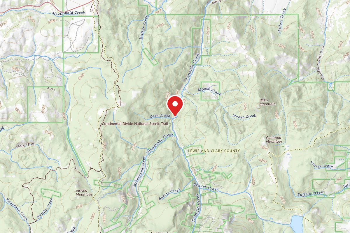 Helena-Lewis and Clark Dispersed Campsite 10MILE002A