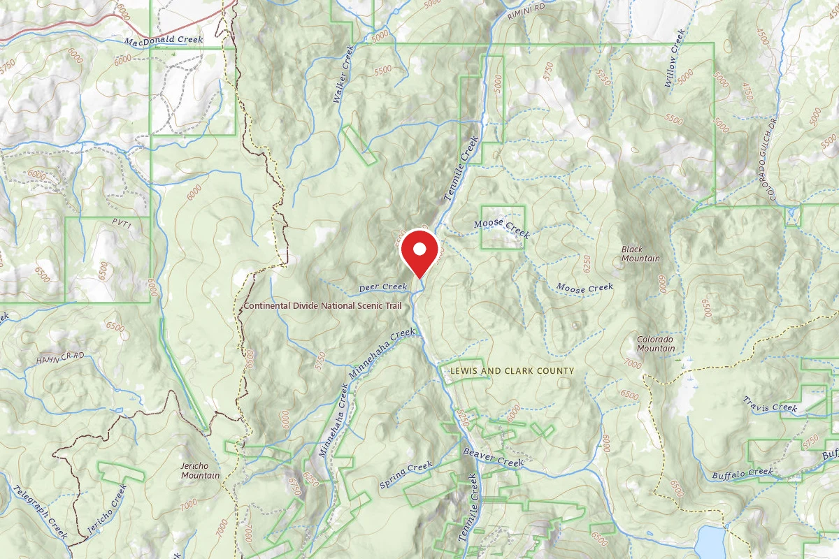 Helena-Lewis and Clark Dispersed Campsite 10MILE002C