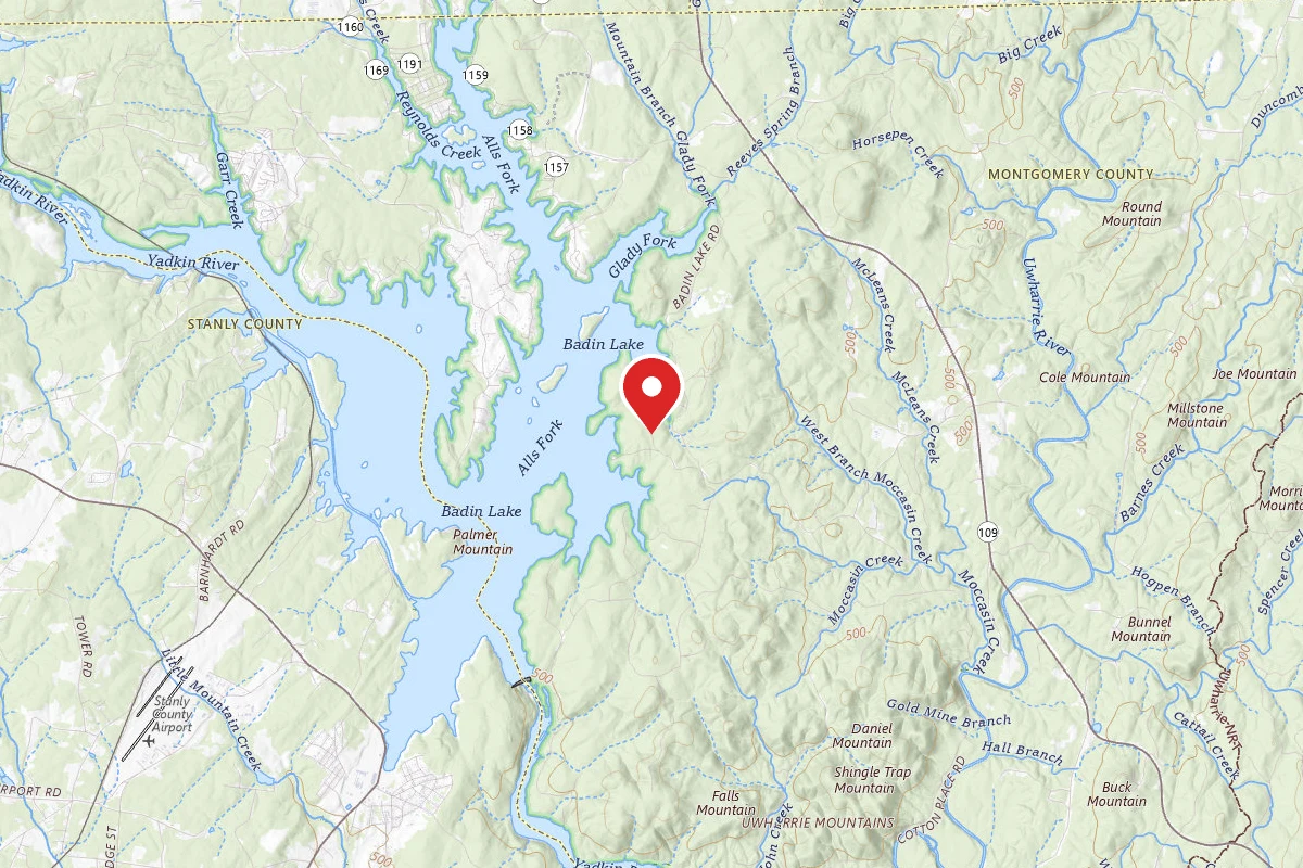 Uwharrie National Forest Badin Lake Group Camp