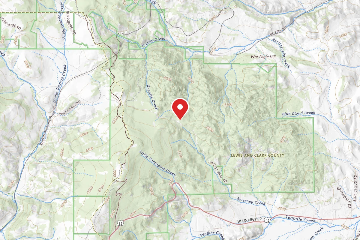 Helena-Lewis and Clark Dispersed Campsite LPRIEST03H