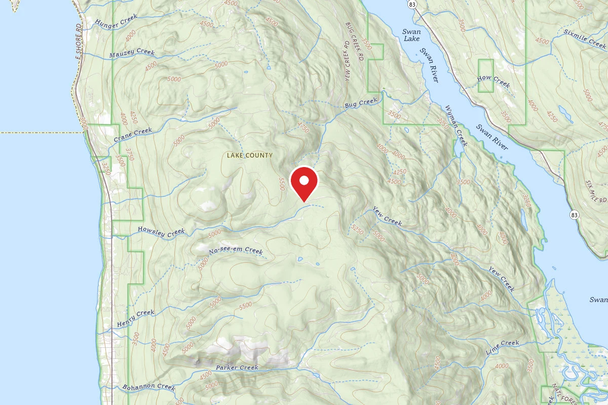 Flathead Dispersed Campsite 9708-RD STUB