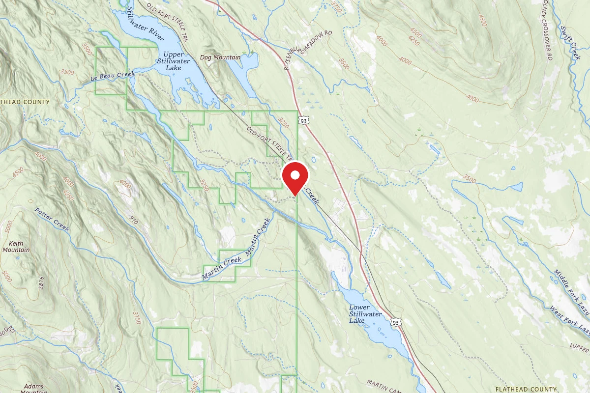 Flathead Dispersed Campsite ROAD 10357