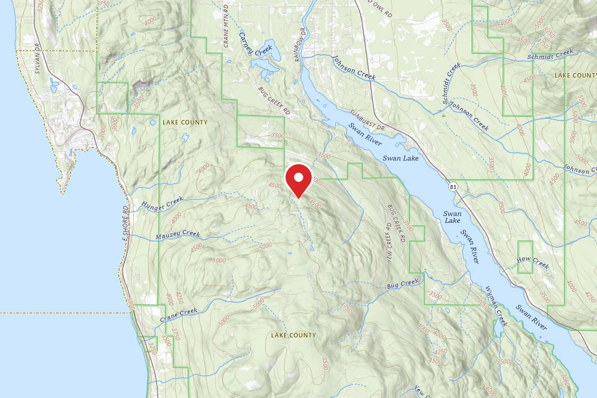 Flathead Dispersed Campsite HUCKLEBERRY 3