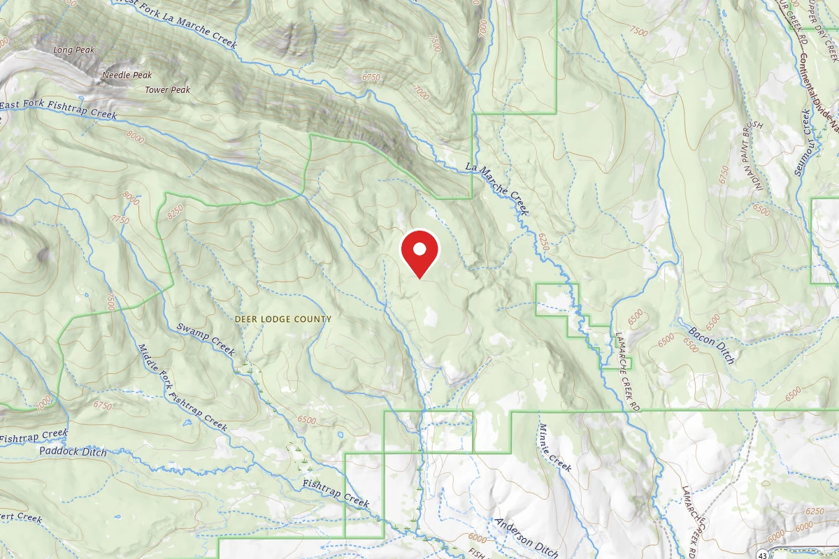 Beaverhead-Deerlodge Dispersed Campsite T