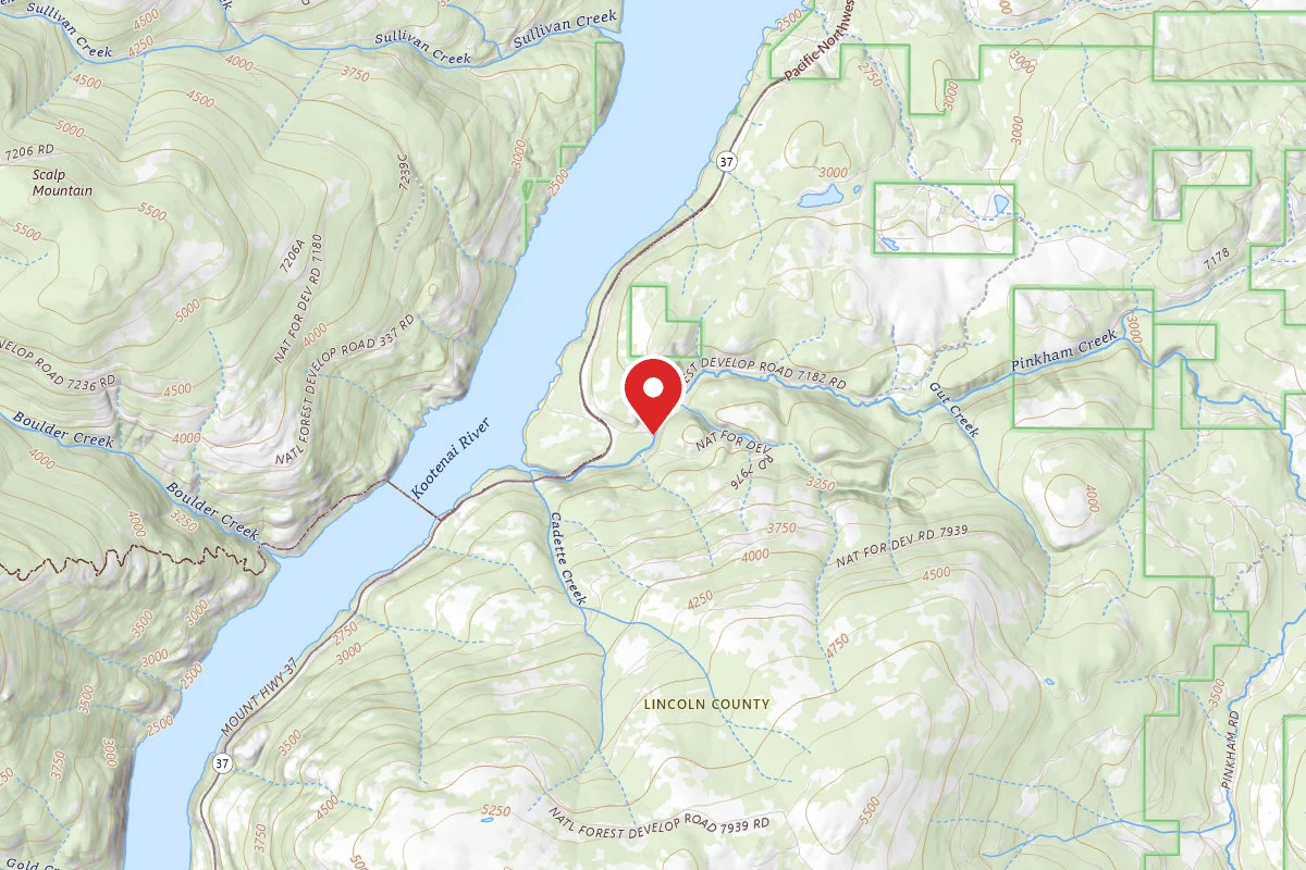 Kootenai Dispersed Campsite RD7976#1