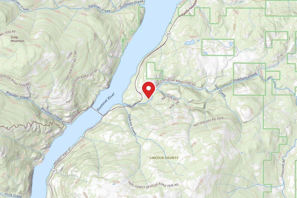 Kootenai Dispersed Campsite RD7976#3