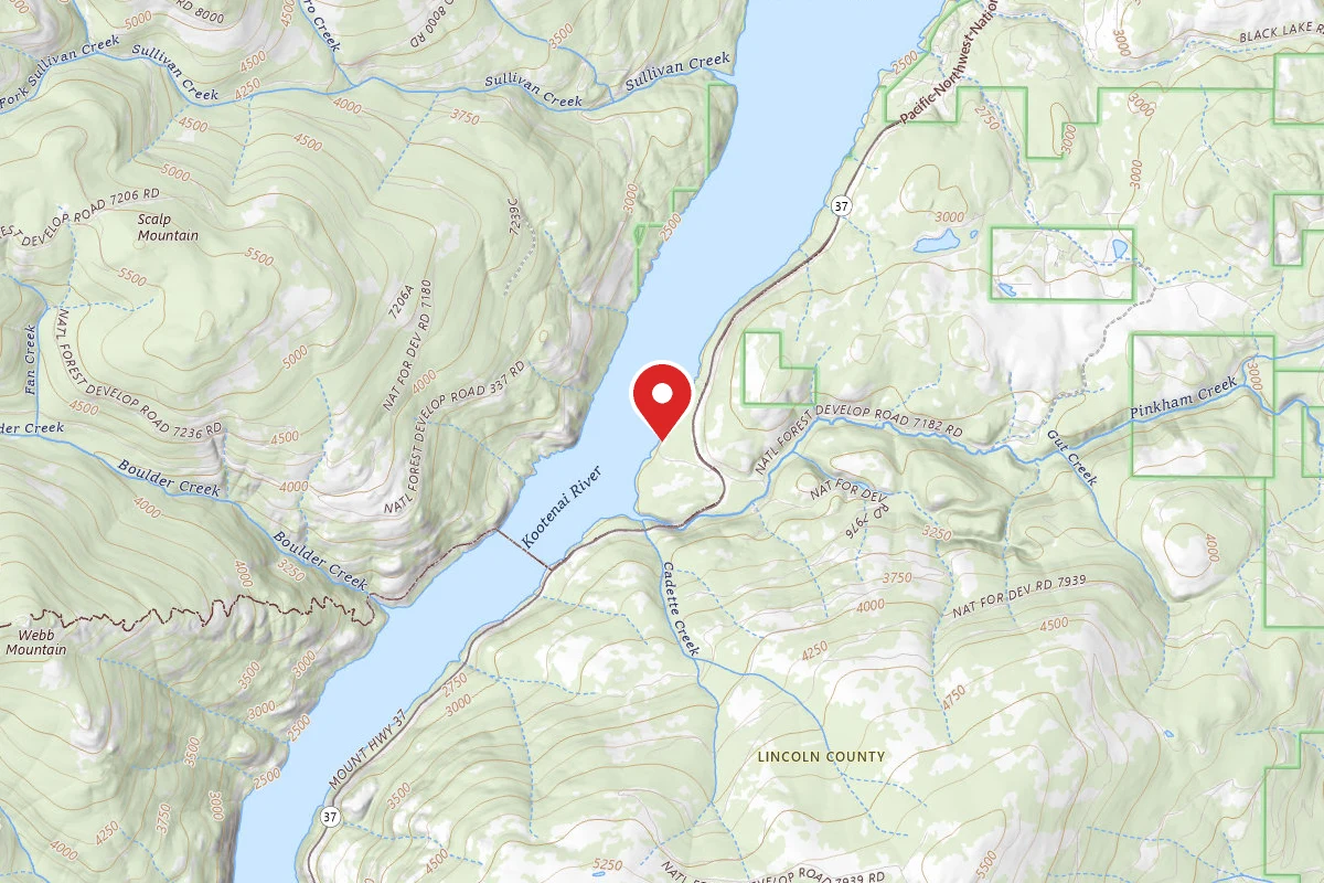 Kootenai Dispersed Campsite RD7278#1
