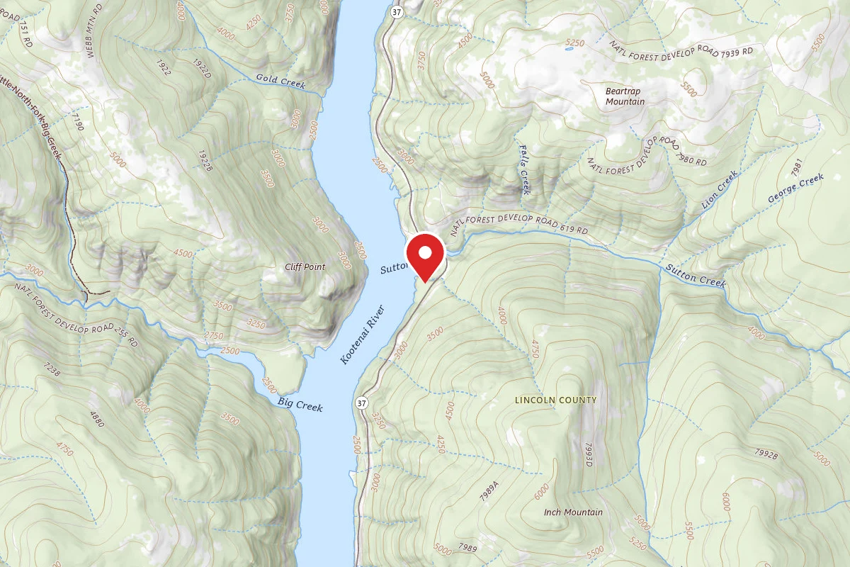 Kootenai Dispersed Campsite RD14906#1