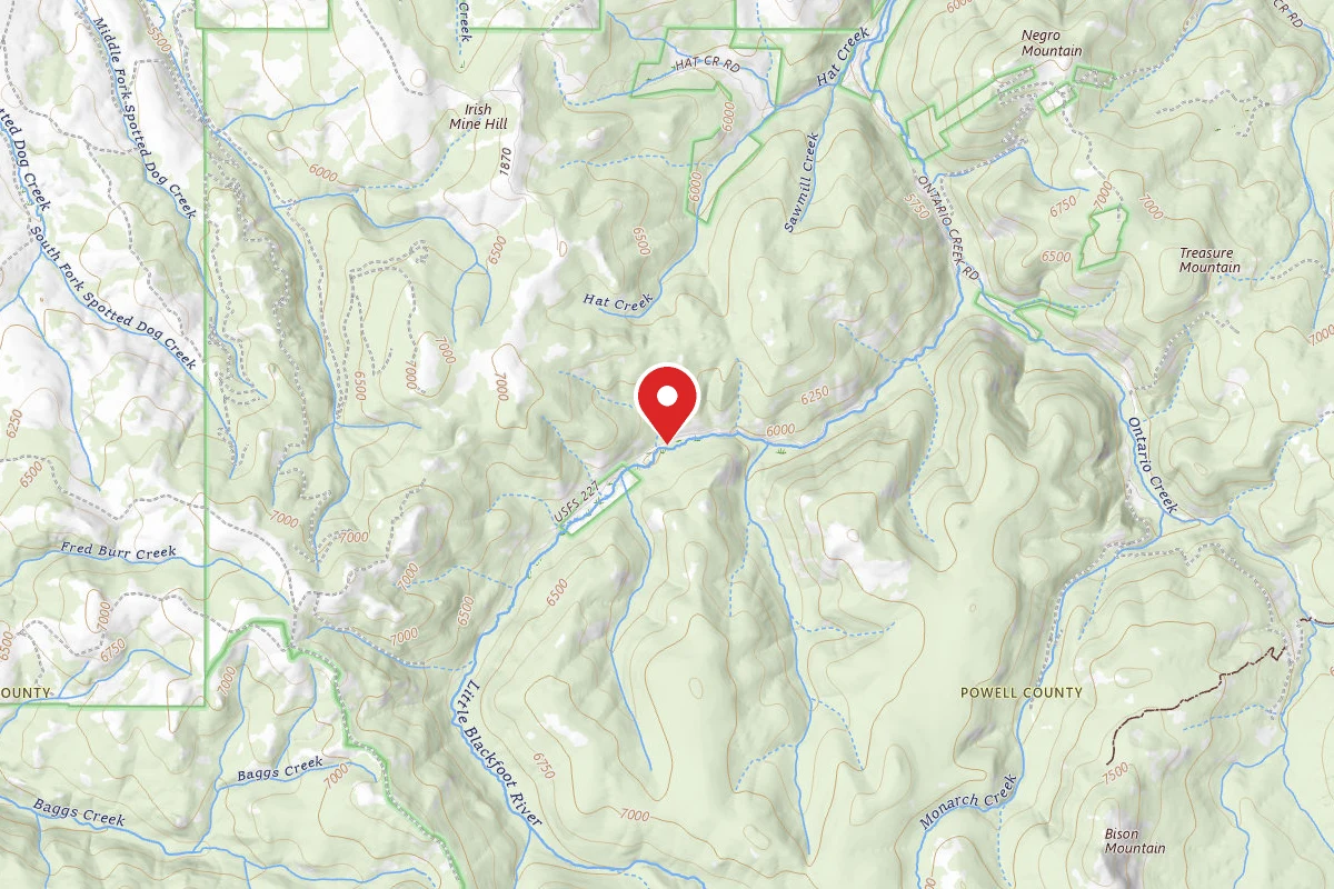 Helena-Lewis and Clark Dispersed Campsite LBLACK-02C