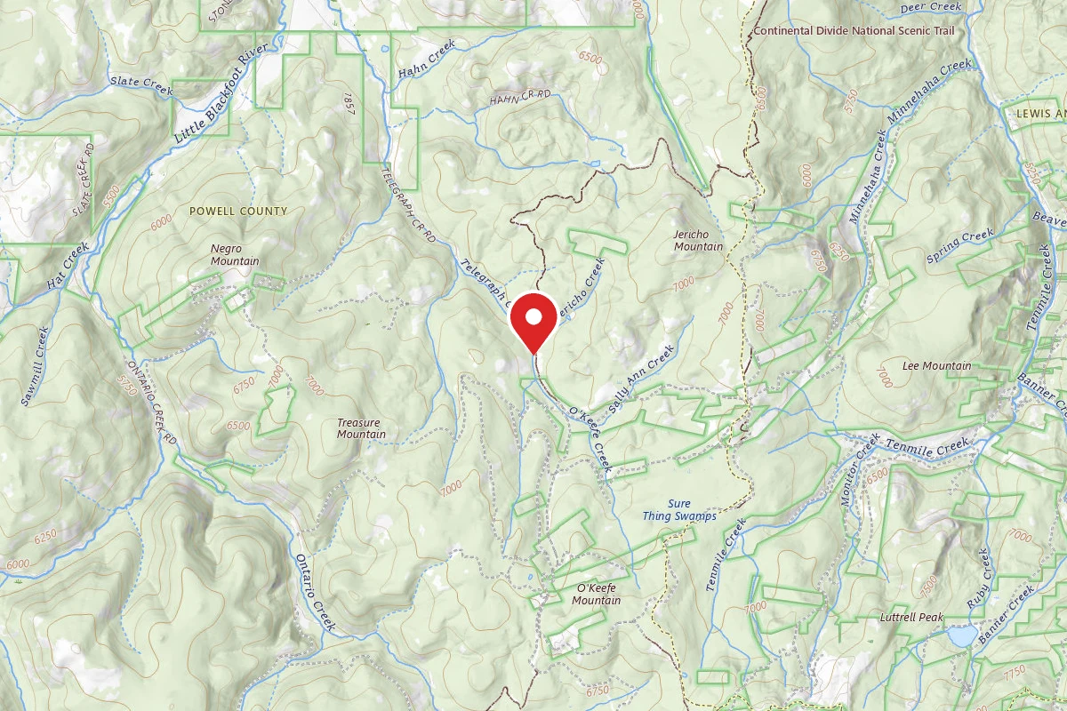 Helena-Lewis and Clark Dispersed Campsite TELEGRAPH-03