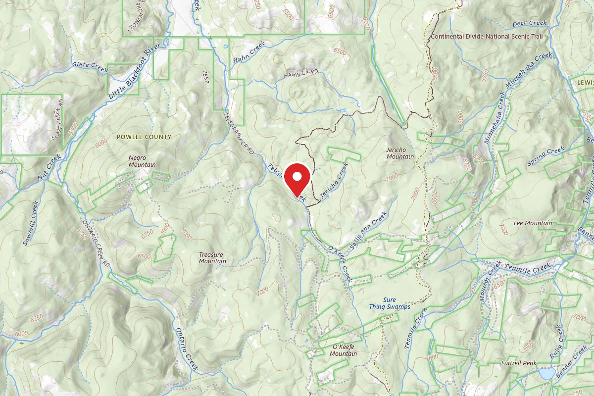 Helena-Lewis and Clark Dispersed Campsite TELEGRAPH-04C