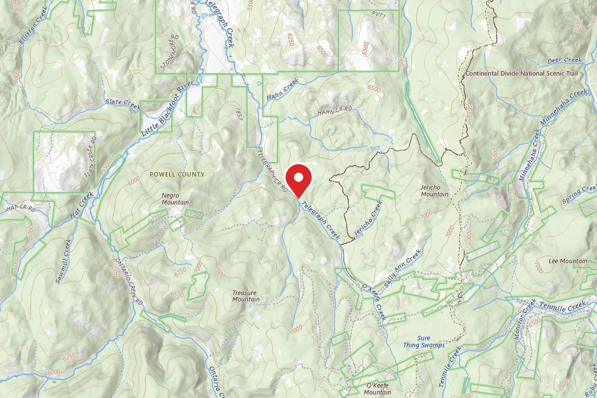 Helena-Lewis and Clark Dispersed Campsite TELEGRAPH-07