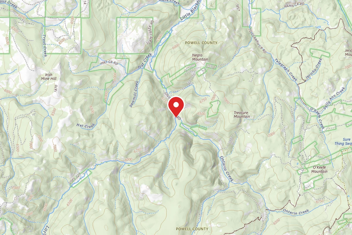 Helena-Lewis and Clark Dispersed Campsite LBLACK-09