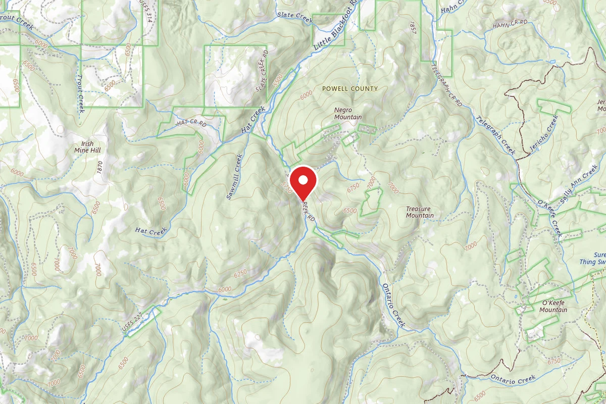 Helena-Lewis and Clark Dispersed Campsite LBLACK12