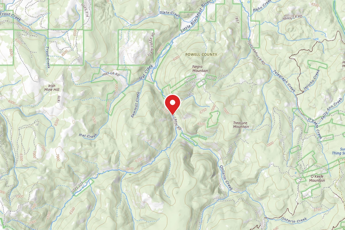 Helena-Lewis and Clark Dispersed Campsite LBLACK13
