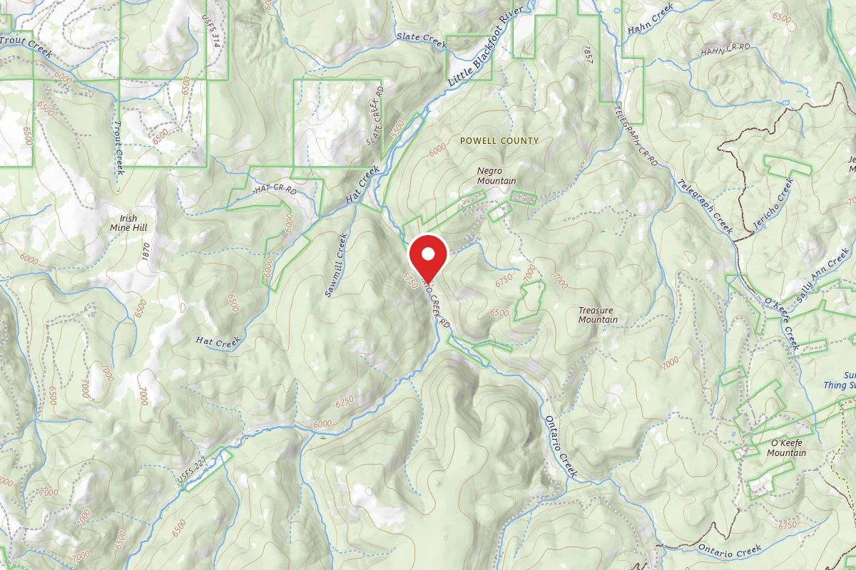 Helena-Lewis and Clark Dispersed Campsite LBLACK14