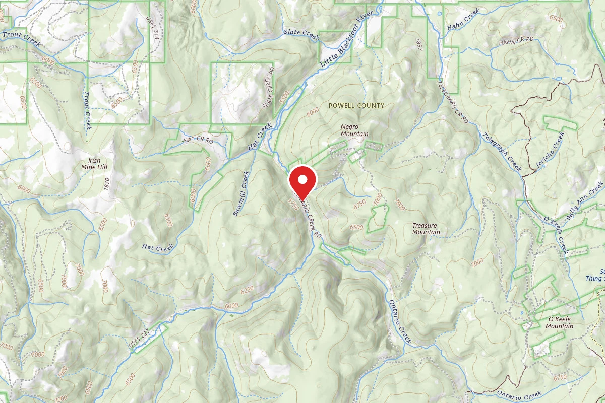 Helena-Lewis and Clark Dispersed Campsite LBLACK15A