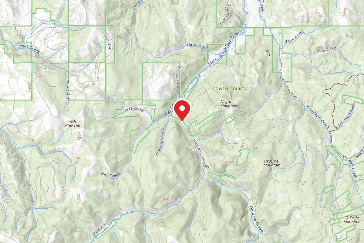 Helena-Lewis and Clark Dispersed Campsite LBLACK18