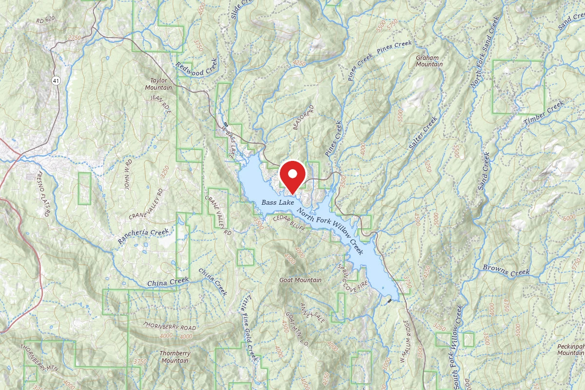 Sierra NF Dispersed - Bass Lake