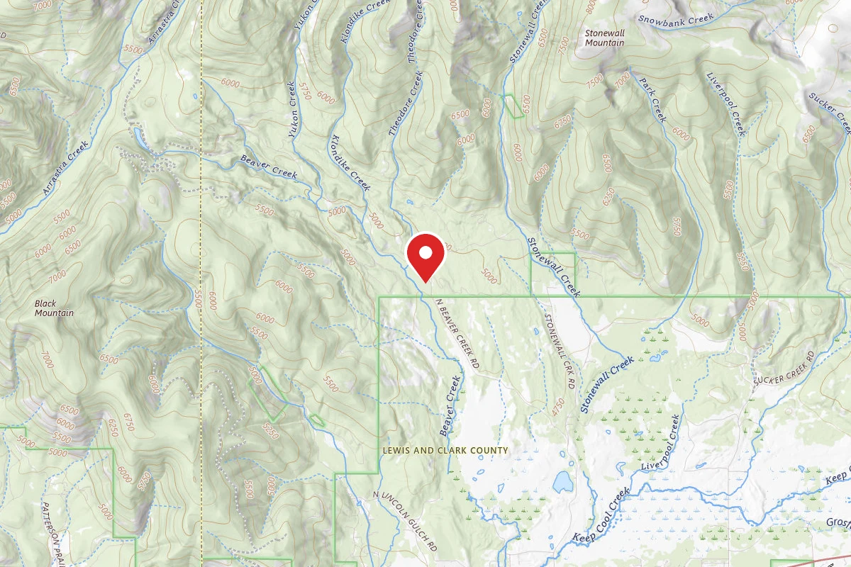 Helena-Lewis and Clark Dispersed Campsite PINE GROVE-001F