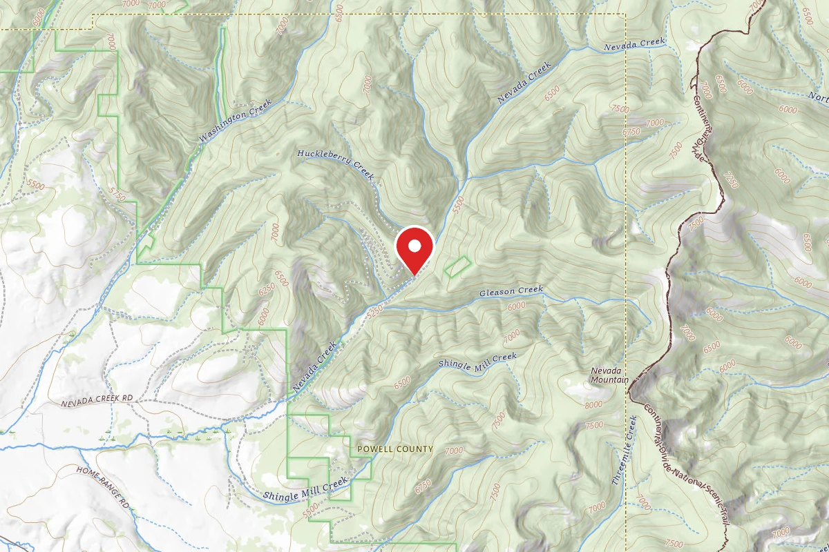 Helena-Lewis and Clark Dispersed Campsite LRD NC 001