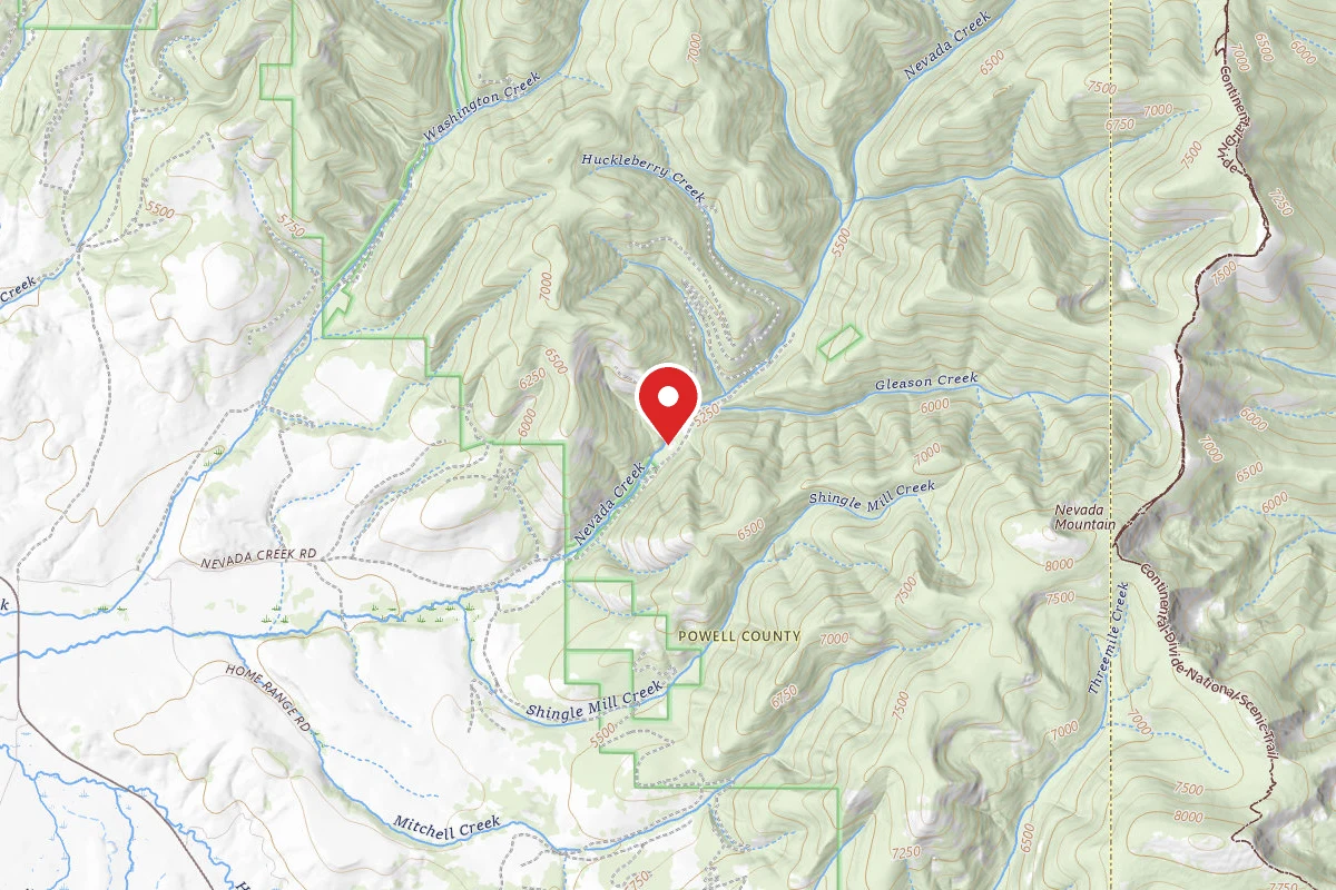 Helena-Lewis and Clark Dispersed Campsite LRD NC 007