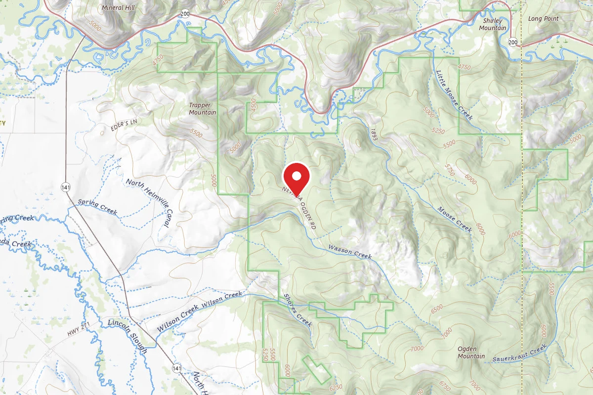 Helena-Lewis and Clark Dispersed Campsite LRD WC 004