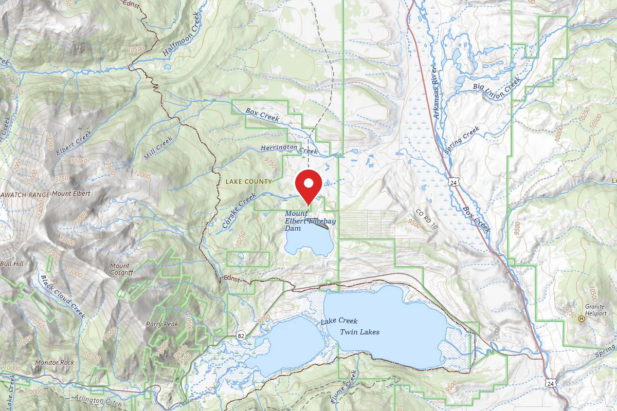 Twin Peaks Dispersed Campground- Colorado