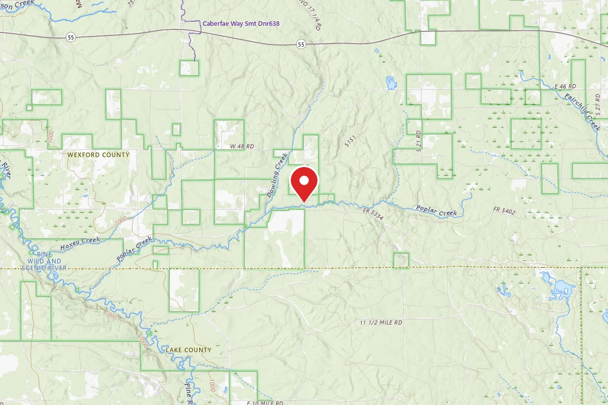 Manistee National Forest Ravine Campground