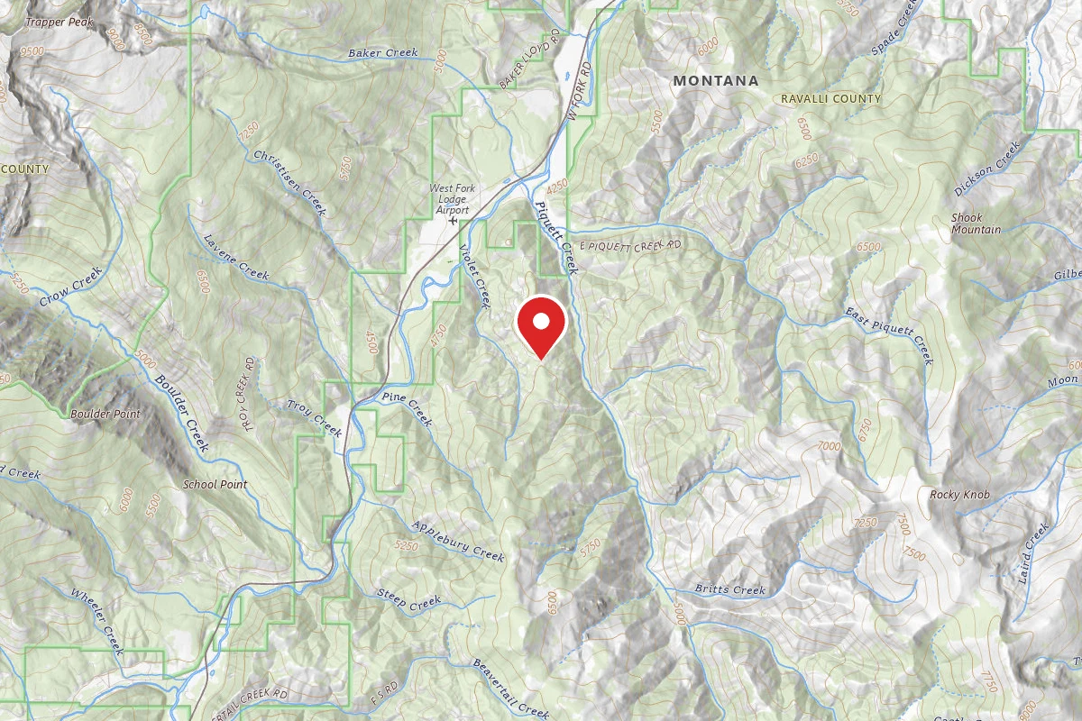 Bitterroot Dispersed Campsite 5720 ROAD