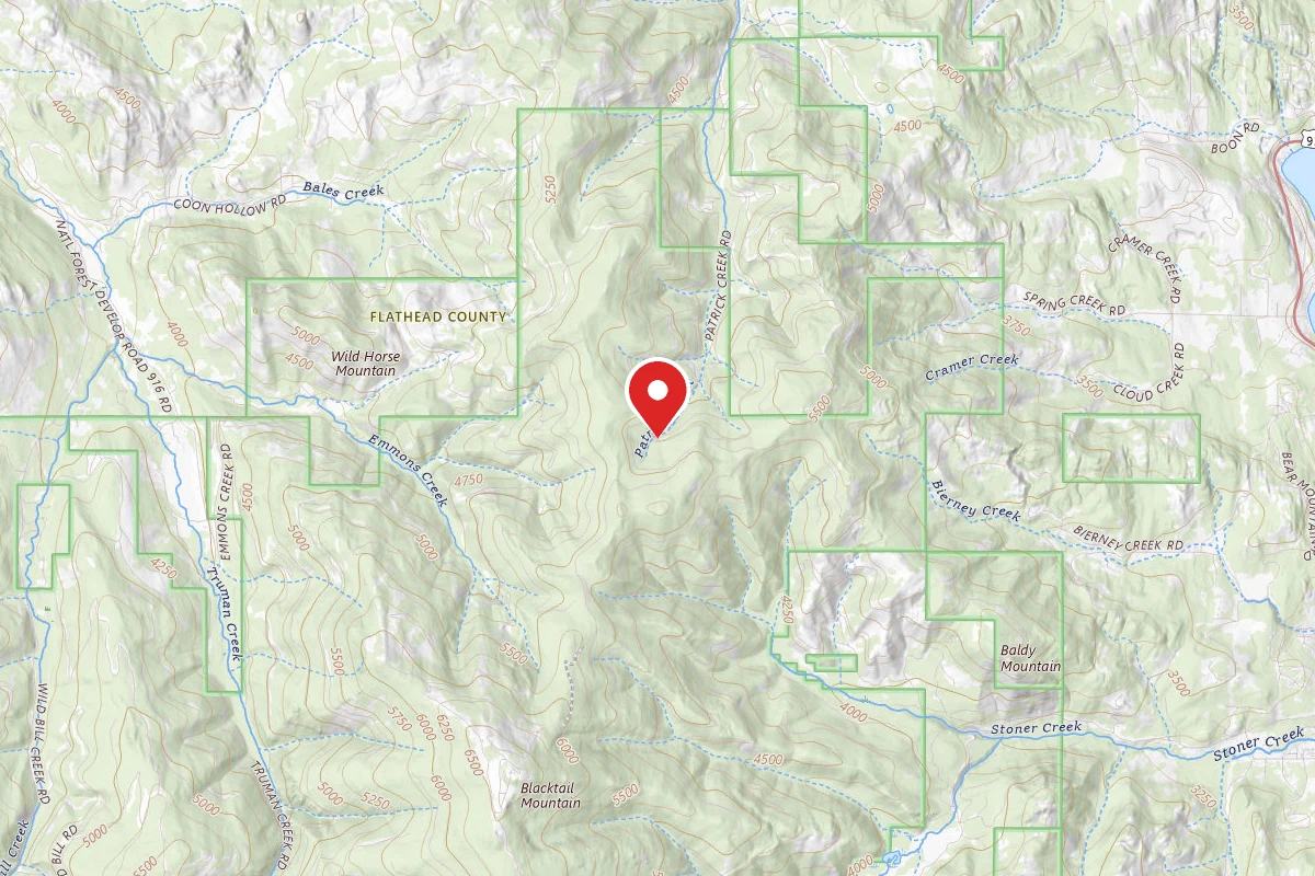 Flathead Dispersed Campsite RD 2833 CAMPING