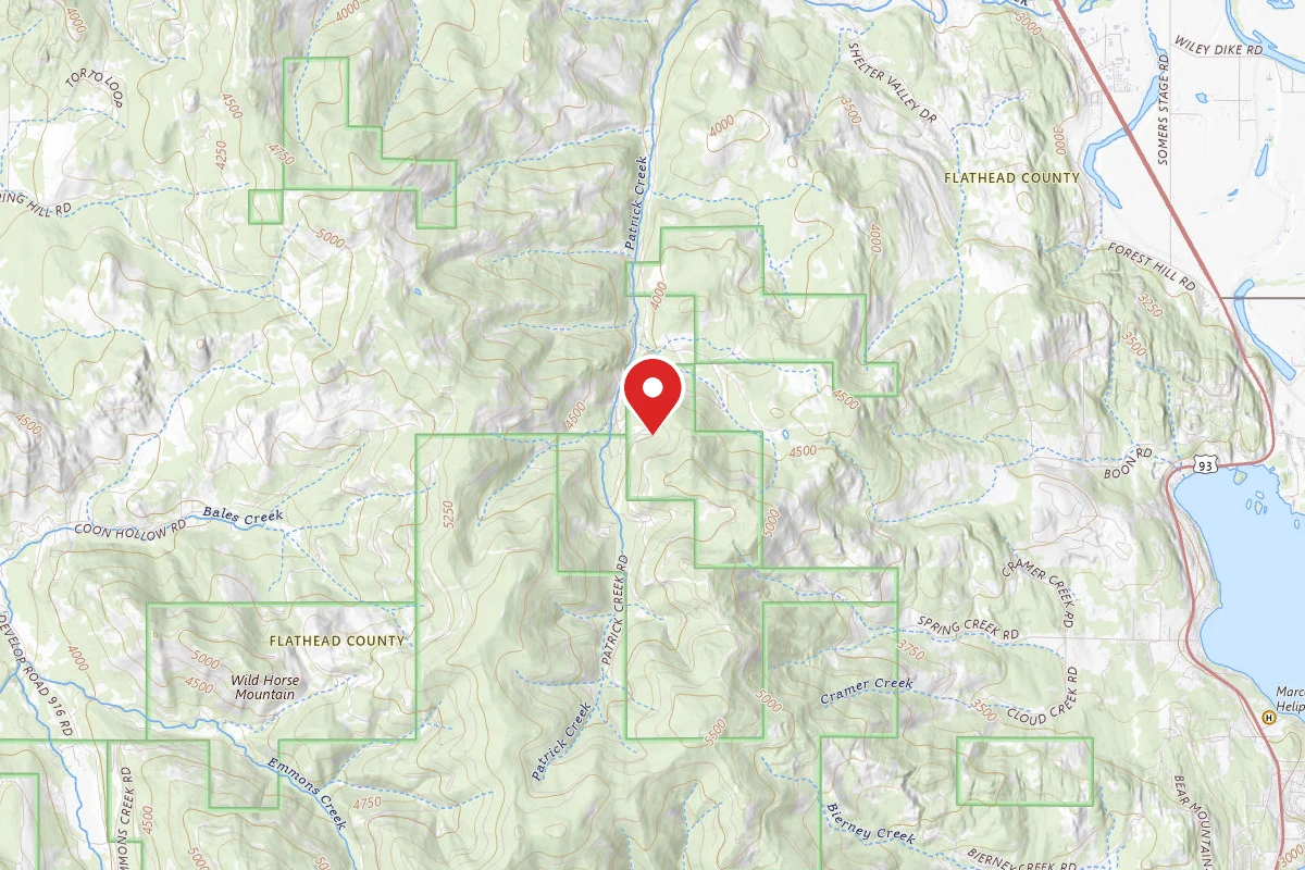 Flathead Dispersed Campsite PATRICK CREEK DISPERSED SITE 2