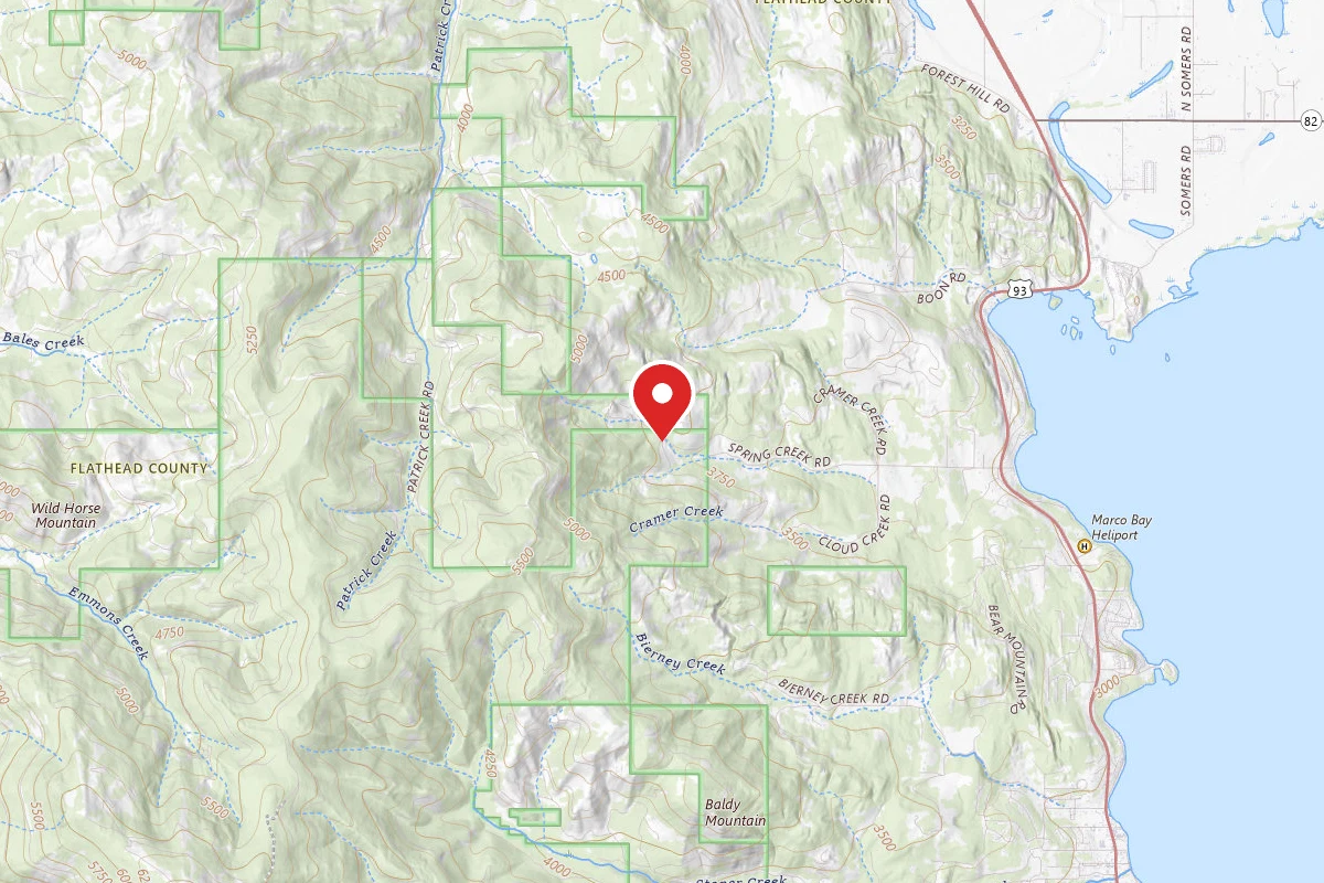 Flathead Dispersed Campsite RD 10547 DISPERSED SITE