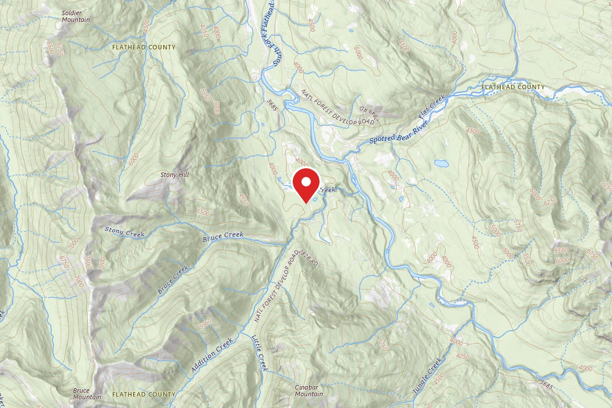Flathead Dispersed Campsite RD2827 BRUCE CRTH