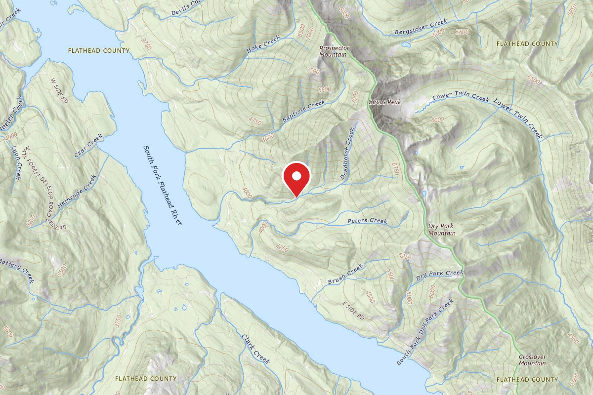 Flathead Dispersed Campsite RD 1636