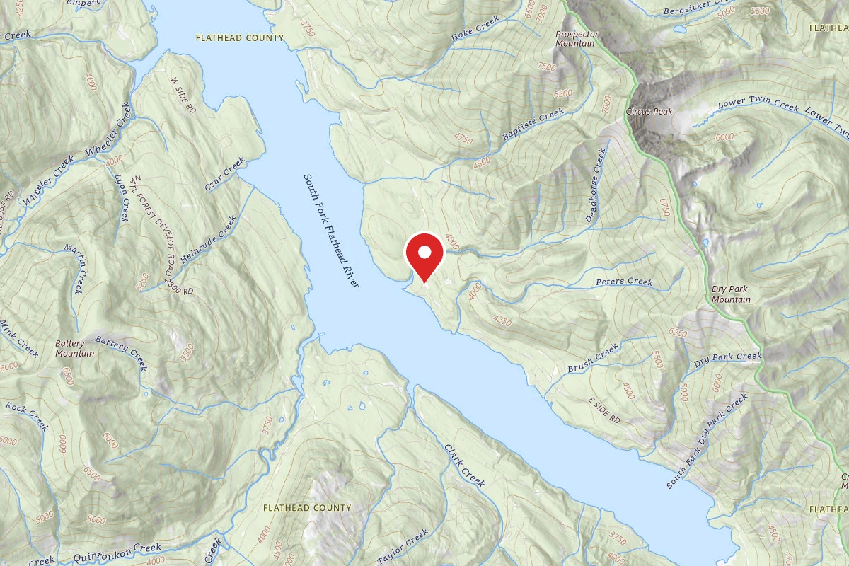 Flathead Dispersed Campsite RD 10123
