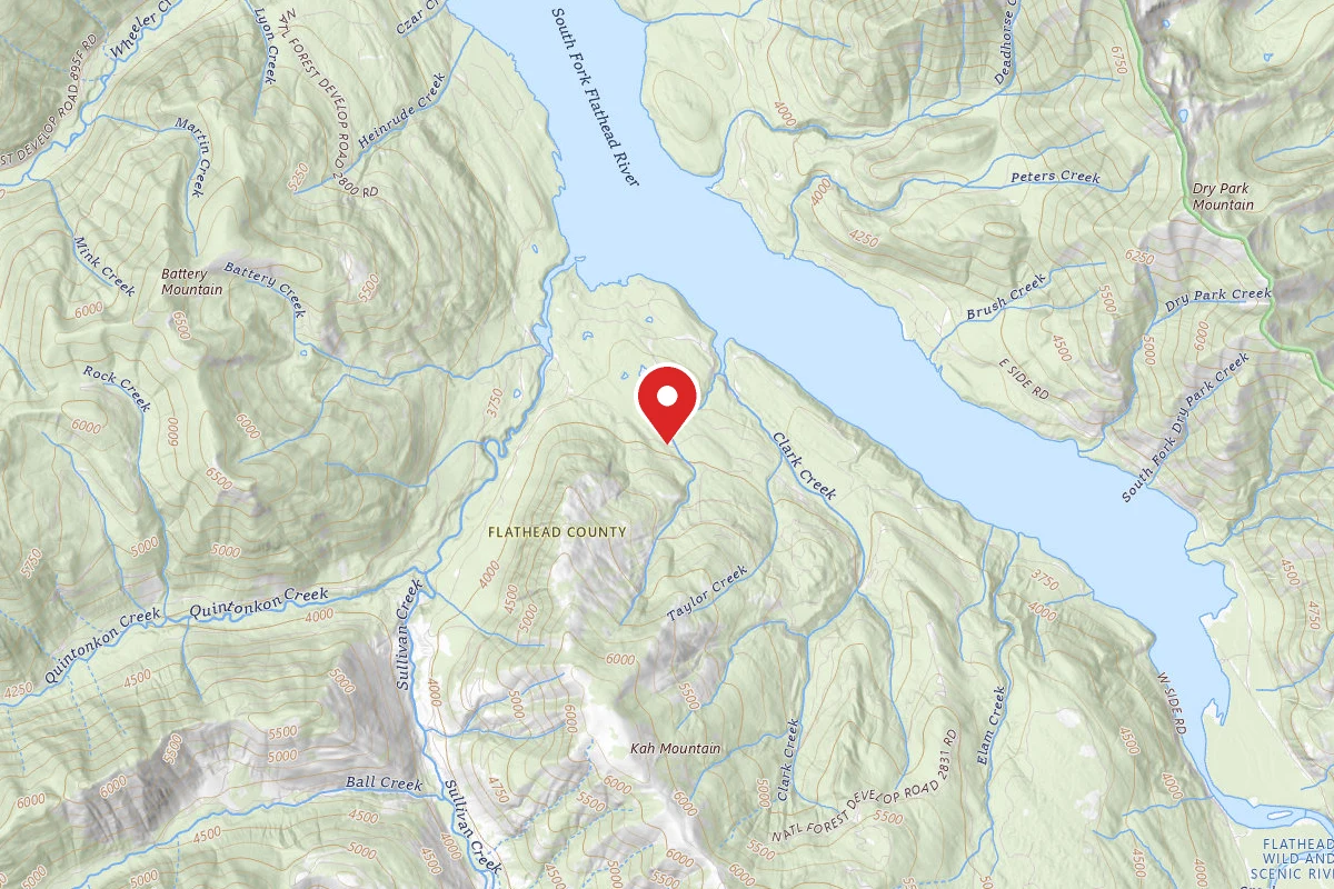 Flathead Dispersed Campsite RD1115