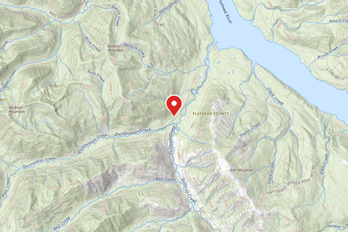Flathead Dispersed Campsite QUINTONKON #5