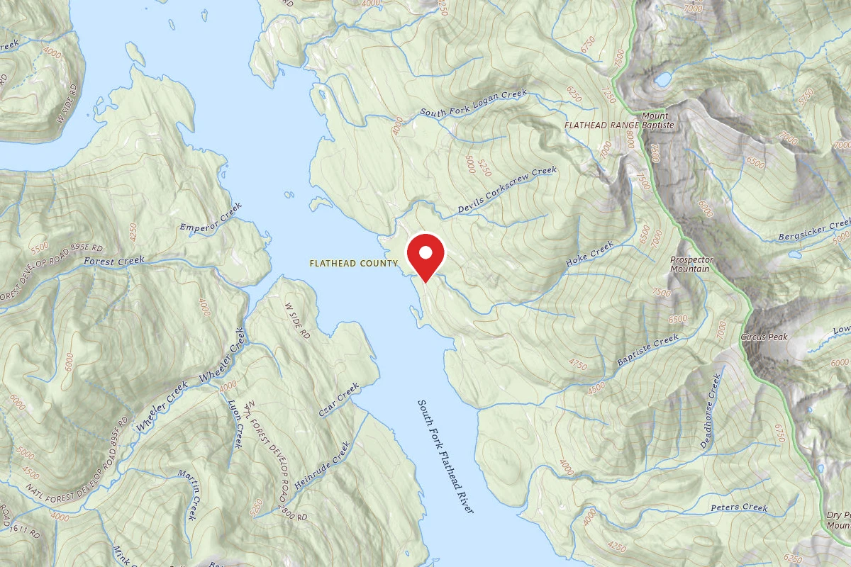 Flathead Dispersed Campsite RD 2839