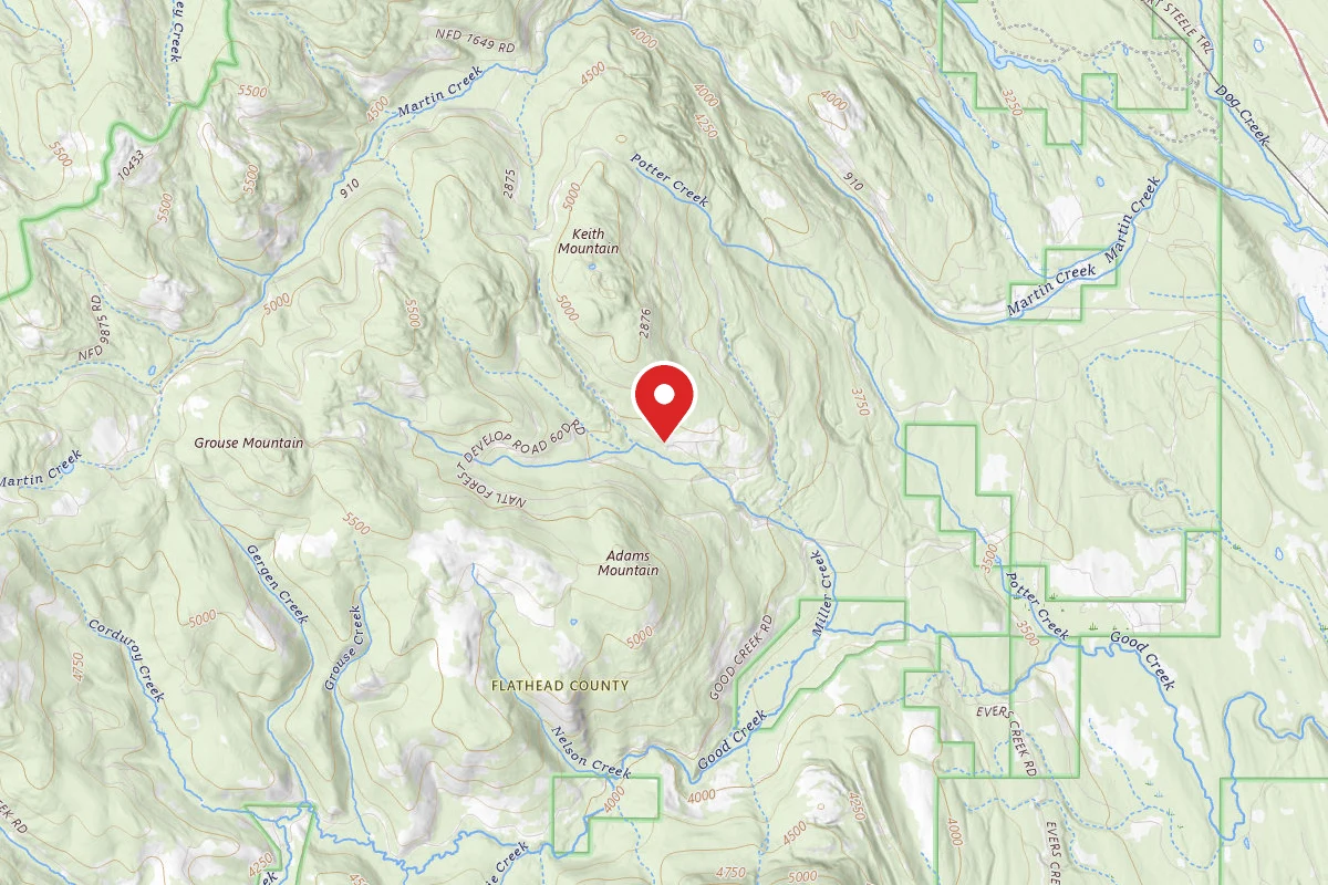 Flathead Dispersed Campsite #805 CAMP