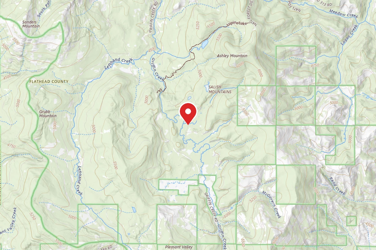 Flathead Dispersed Campsite 9630-4