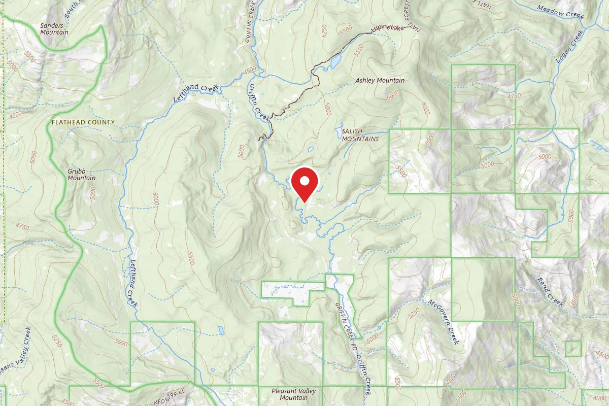 Flathead Dispersed Campsite 9630-3