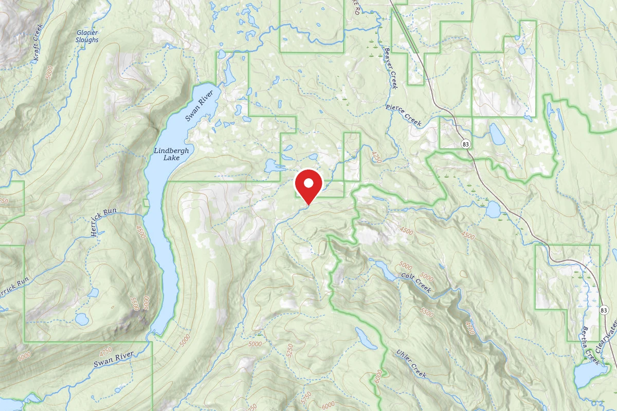Flathead Dispersed Campsite RD 906 BEAVER CREEK SITE