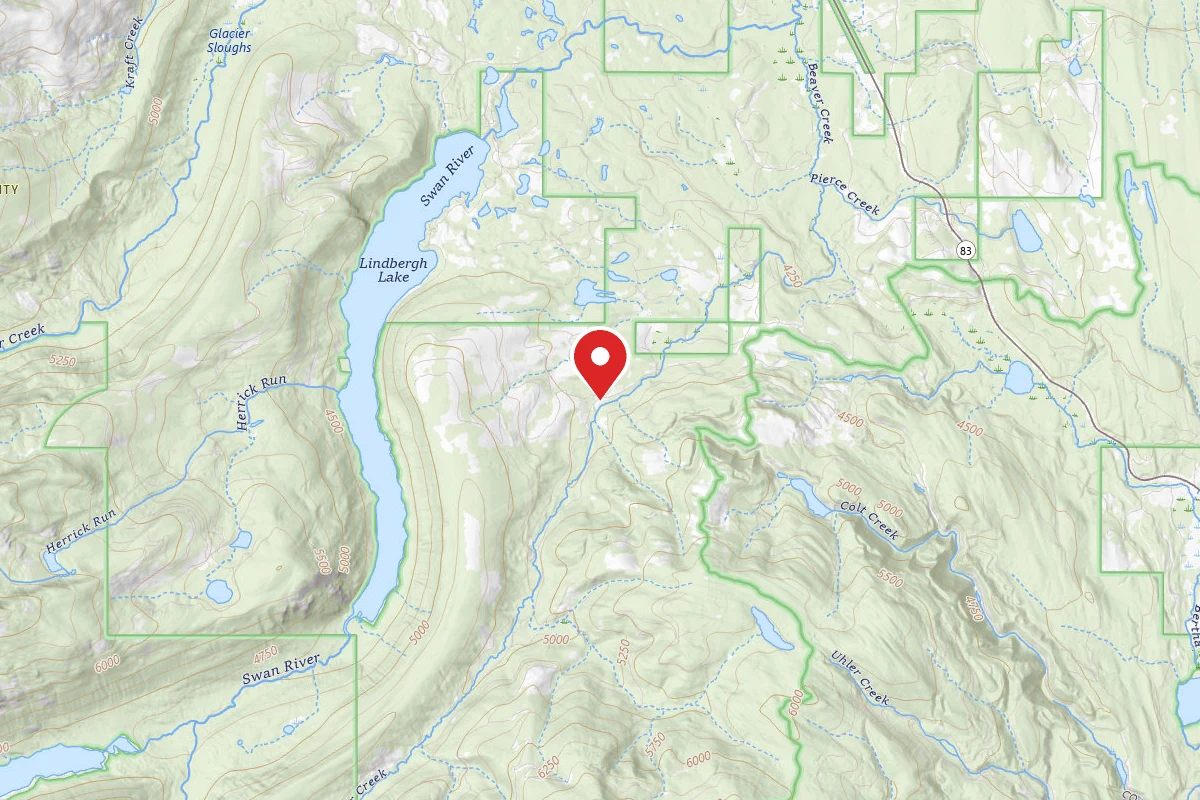 Flathead Dispersed Campsite RD 906 BEAVER CREEK LANDING SITE