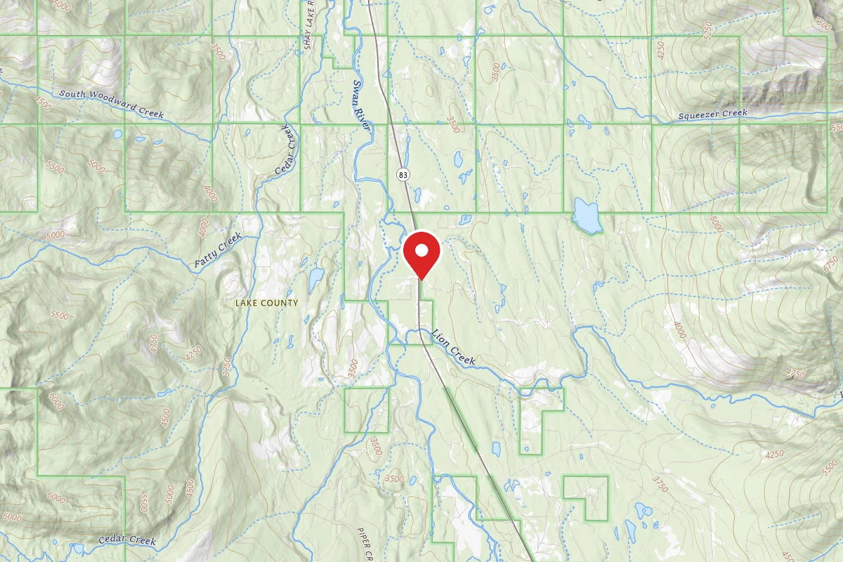 Flathead Dispersed Campsite RD 9882 AND HIGHWAY