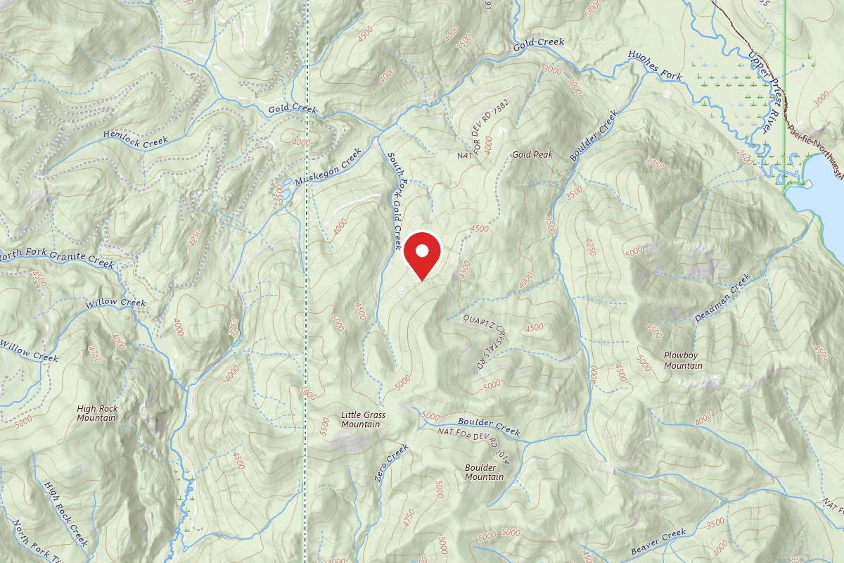 Idaho Panhandle Dispersed Campsite 401-001