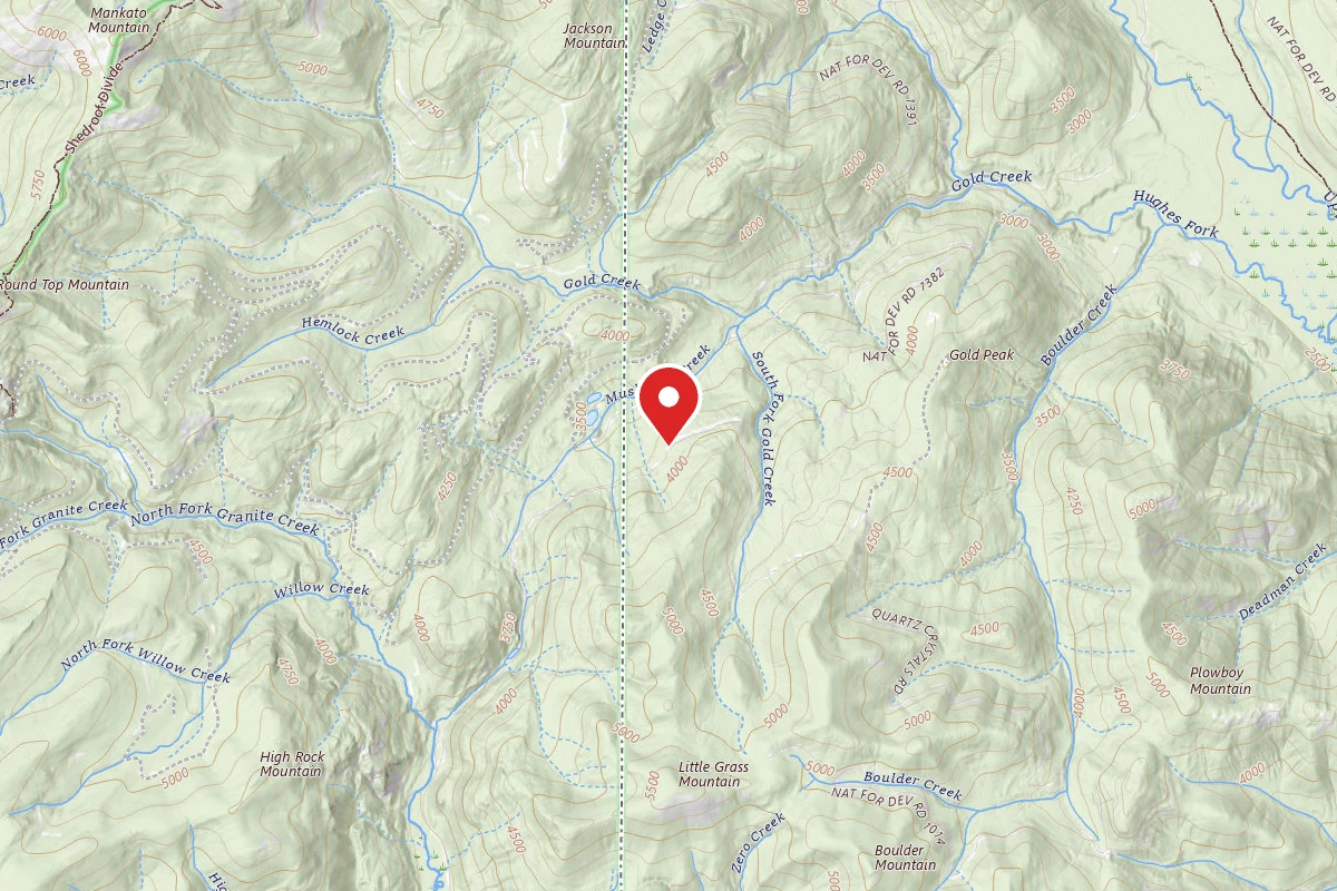 Idaho Panhandle Dispersed Campsite 401-003