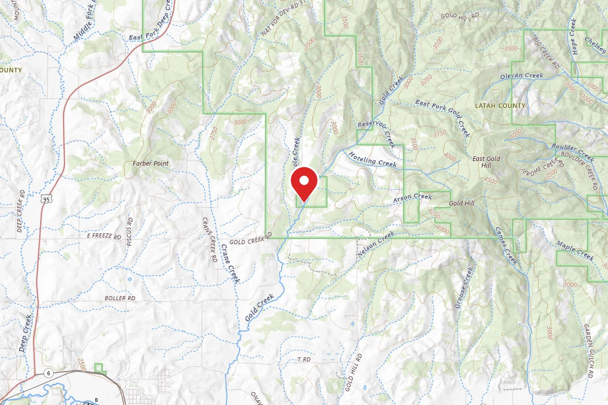 Nez Perce-Clearwater Dispersed Campsite PAL770RD 01A