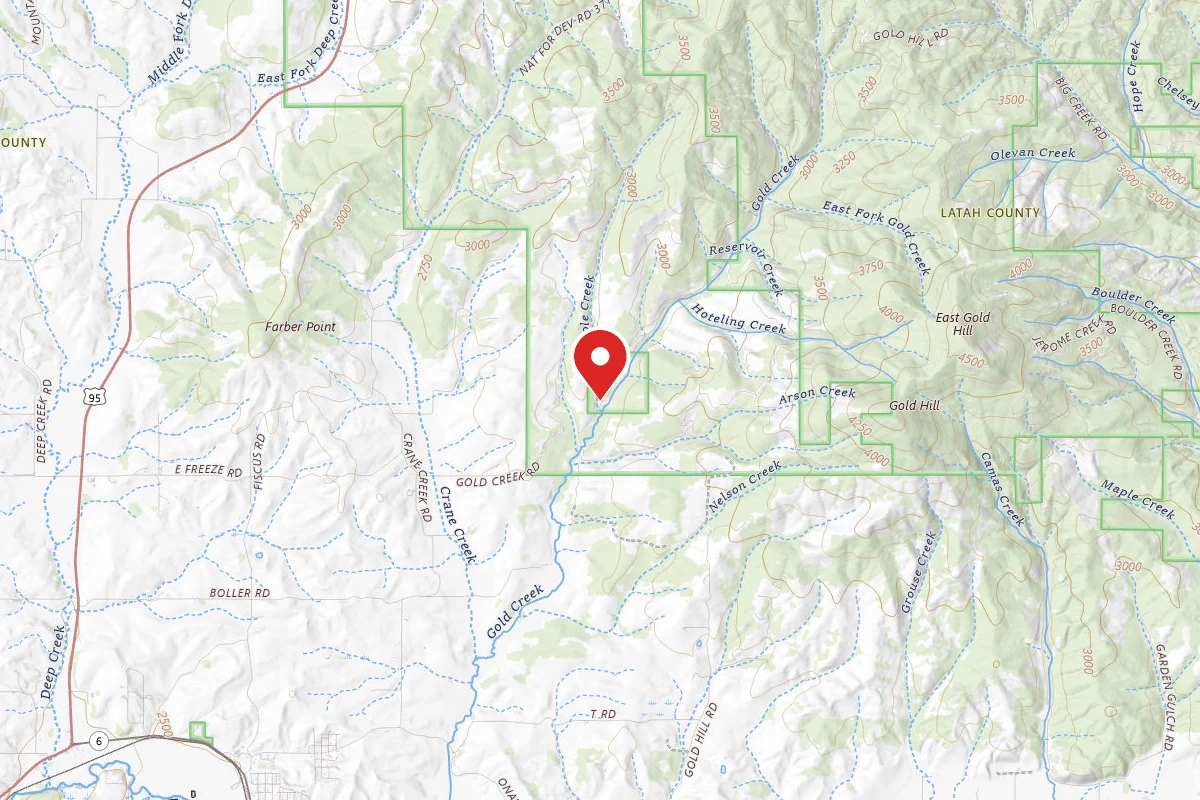 Nez Perce-Clearwater Dispersed Campsite PAL770RD 02A